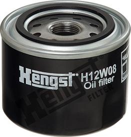 Hengst Filter H12W08 - Filtro olio autozon.pro