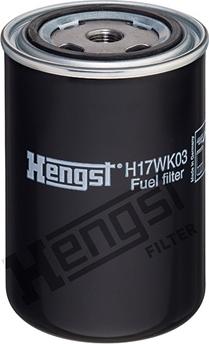 Hengst Filter H17WK03 - Filtro carburante autozon.pro