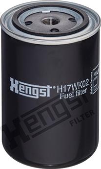 Hengst Filter H17WK02 - Filtro carburante autozon.pro