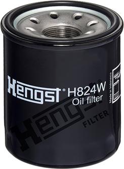 Hengst Filter H824W - Filtro olio autozon.pro