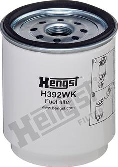 Hengst Filter H392WK - Filtro carburante autozon.pro