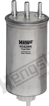 Hengst Filter H342WK - Filtro carburante autozon.pro