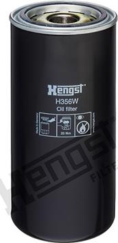 Hengst Filter H356W - Filtro olio autozon.pro