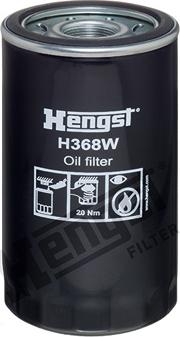 Hengst Filter H368W - Filtro olio autozon.pro