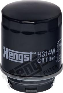 Hengst Filter H314W - Filtro olio autozon.pro