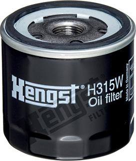 Hengst Filter H315W - Filtro olio autozon.pro