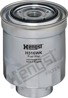 Hengst Filter H316WK - Filtro carburante autozon.pro