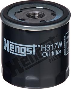 Hengst Filter H317W - Filtro olio autozon.pro