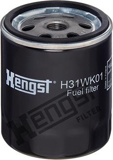 Hengst Filter H31WK01 - Filtro carburante autozon.pro