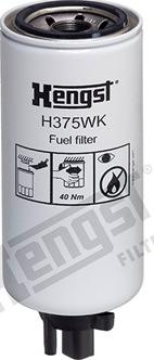 Hengst Filter H375WK - Filtro carburante autozon.pro