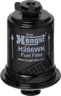 Hengst Filter H266WK - Filtro carburante autozon.pro