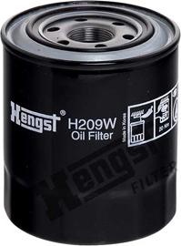 Hengst Filter H209W - Filtro olio autozon.pro