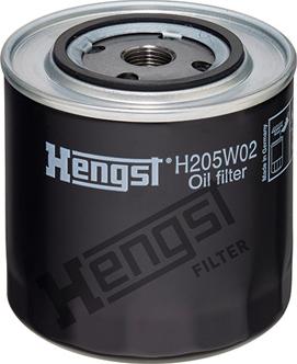 Hengst Filter H205W02 - Filtro olio autozon.pro