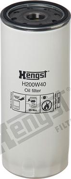 Hengst Filter H200W40 - Filtro olio autozon.pro