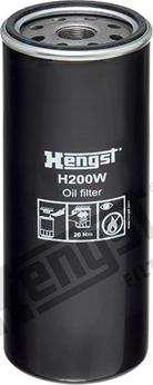 Hengst Filter H200W - Filtro olio autozon.pro