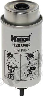 Hengst Filter H203WK - Filtro carburante autozon.pro