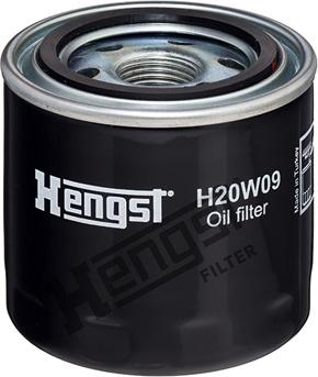 Hengst Filter H20W09 - Filtro olio autozon.pro