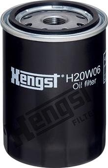 Hengst Filter H20W06 - Filtro olio autozon.pro