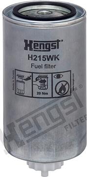 Hengst Filter H215WK - Filtro carburante autozon.pro