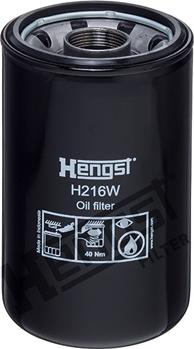 Hengst Filter H216W - Filtro olio autozon.pro