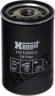 Hengst Filter H210W03 - Filtro olio autozon.pro