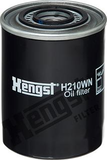 Hengst Filter H210WN - Filtro olio autozon.pro