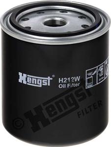 Hengst Filter H212W - Filtro olio autozon.pro