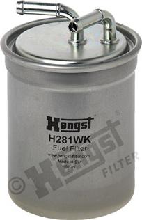 Hengst Filter H281WK - Filtro carburante autozon.pro