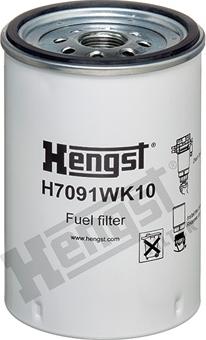 Hengst Filter H7091WK10 - Filtro carburante autozon.pro