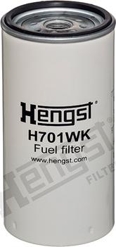 Hengst Filter H701WK - Filtro carburante autozon.pro