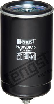 Hengst Filter H70WDK15 - Filtro carburante autozon.pro