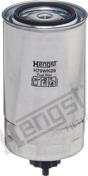 Hengst Filter H70WK09 - Filtro carburante autozon.pro