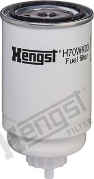 Hengst Filter H70WK03 - Filtro carburante autozon.pro