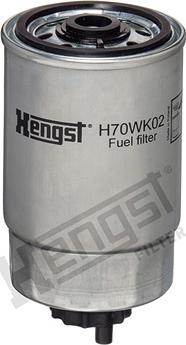 Hengst Filter H70WK02 - Filtro carburante autozon.pro