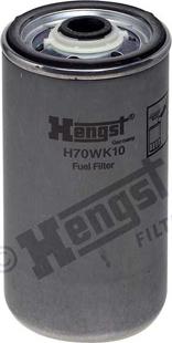 Hengst Filter H70WK10 - Filtro carburante autozon.pro