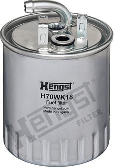 Hengst Filter H70WK18 - Filtro carburante autozon.pro