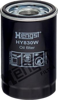 Hengst Filter HY830W - Filtro, Sistema idraulico di lavoro autozon.pro