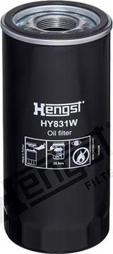 Hengst Filter HY831W - Filtro, Sistema idraulico di lavoro autozon.pro