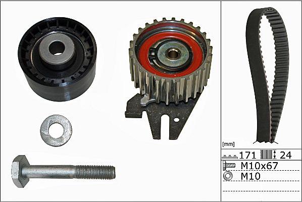 Hepu 20-1909 - Kit cinghie dentate autozon.pro