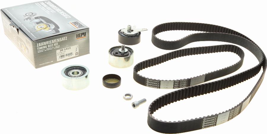 Hepu 20-1412 - Kit cinghie dentate autozon.pro