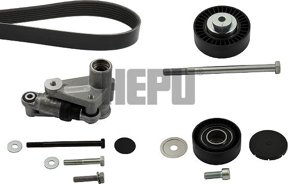 Hepu 20-1652 - Kit Cinghie Poly-V autozon.pro