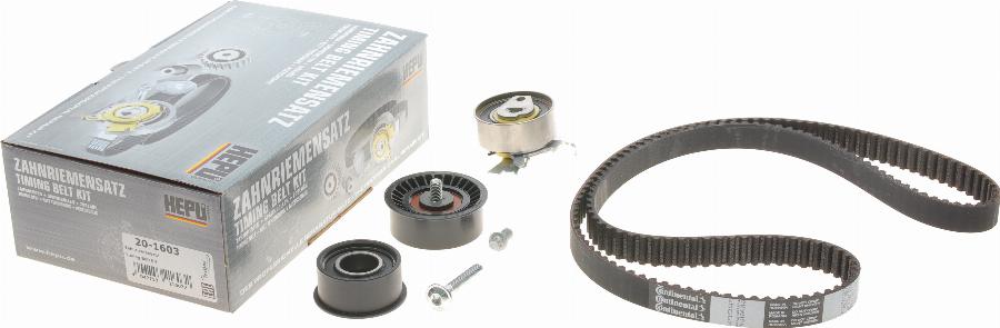 Hepu 20-1603 - Kit cinghie dentate autozon.pro