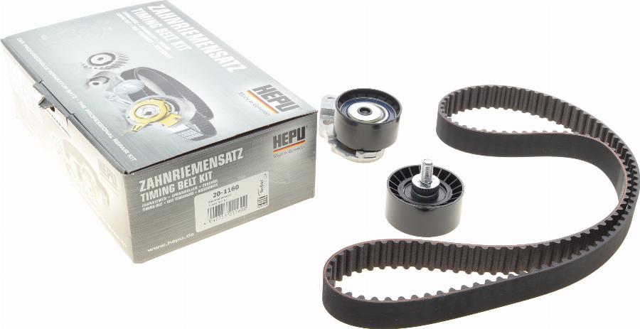 Hepu 20-1160 - Kit cinghie dentate autozon.pro