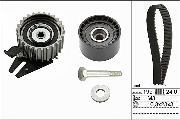 Hepu 20-1819 - Kit cinghie dentate autozon.pro