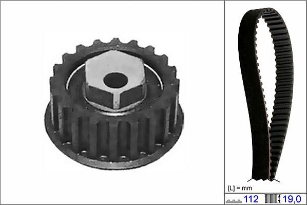 Hepu 20-1360 - Kit cinghie dentate autozon.pro