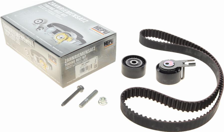 Hepu 20-1363 - Kit cinghie dentate autozon.pro