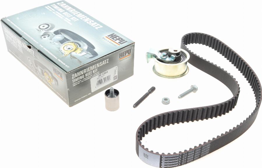 Hepu 20-1314 - Kit cinghie dentate autozon.pro