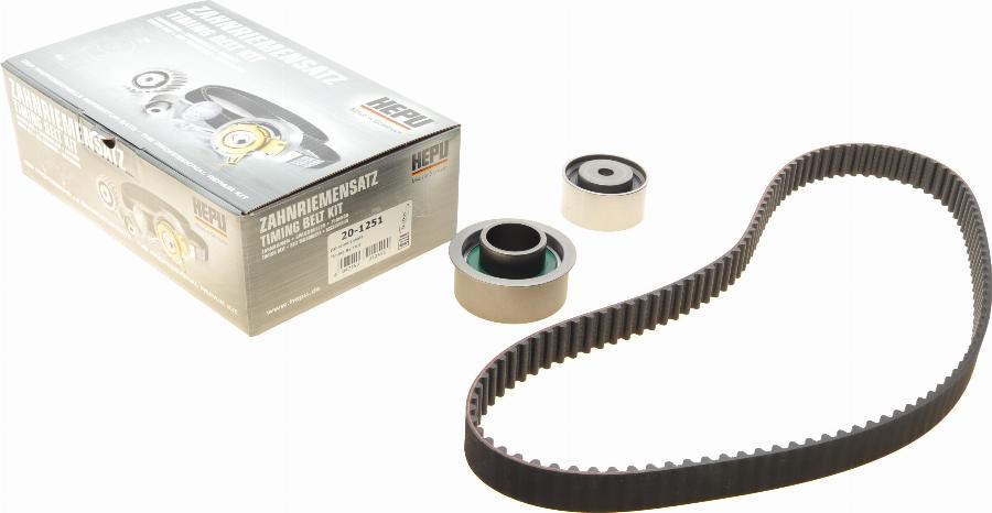 Hepu 20-1251 - Kit cinghie dentate autozon.pro