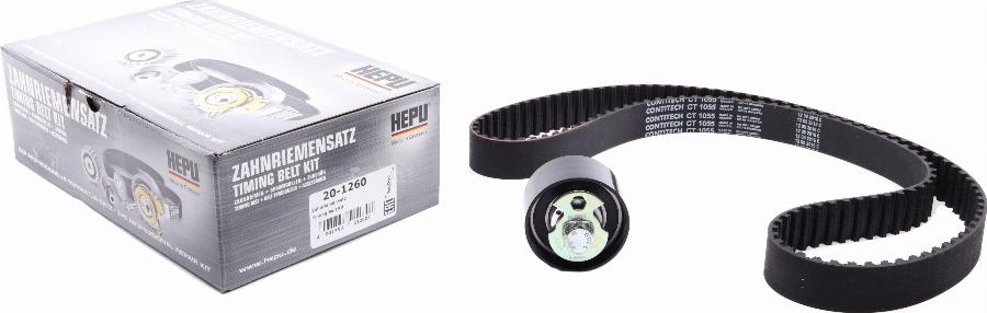 Hepu 20-1260 - Kit cinghie dentate autozon.pro