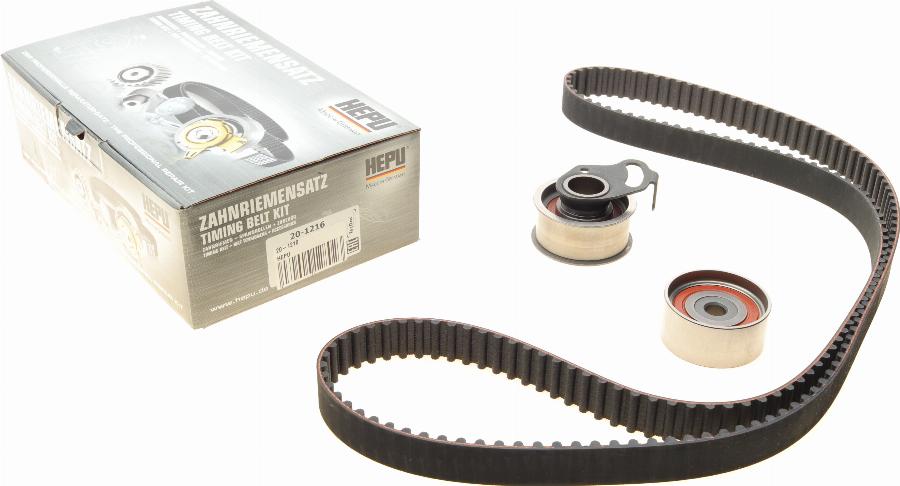 Hepu 20-1216 - Kit cinghie dentate autozon.pro